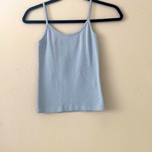 Brandy Melville blue heart tank